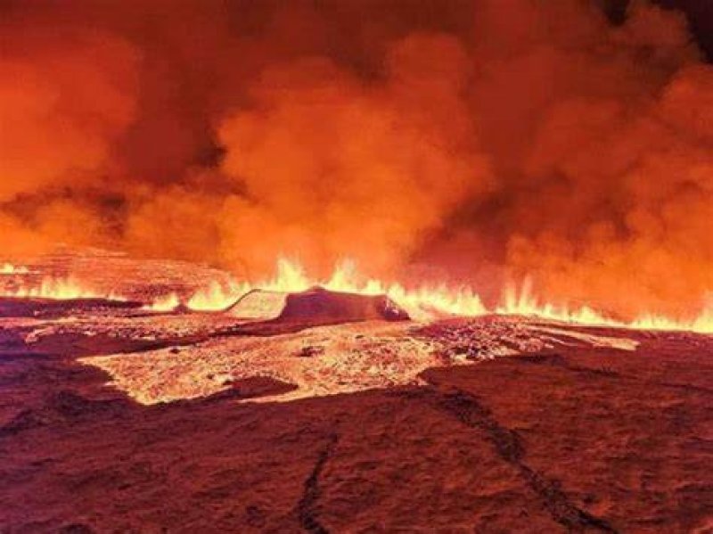 Volcano Erupts in Iceland after Weeks of Seismic Activity