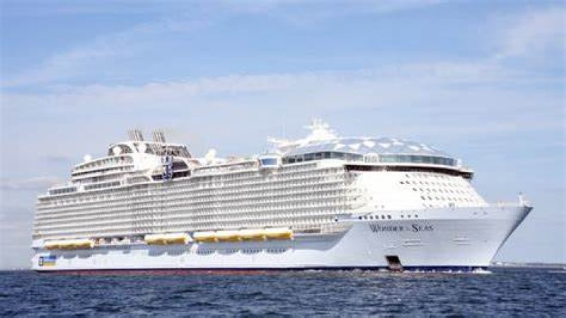 World's largest cruise ship begins its maiden voyage
