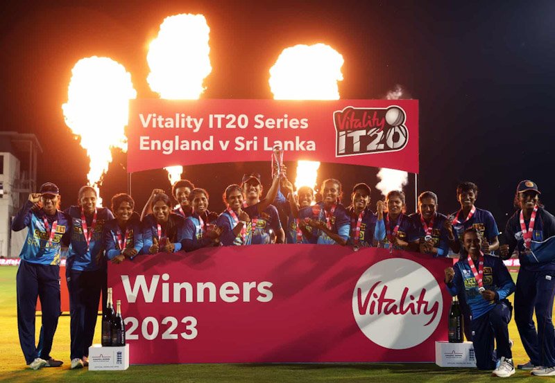 SL registers first ever women's T20I win against England