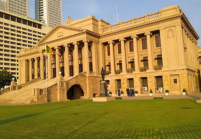 Display of Presidential Secretariat name board suspended
