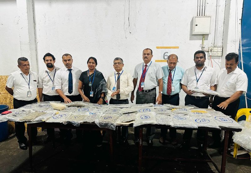 Cannabis worth Rs.122Mn seized by Sri Lanka Customs