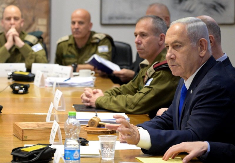 Israel declares &lsquo;state of war&rsquo; as battles rage
