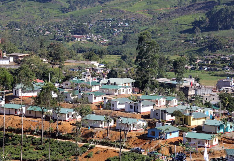 India to build more houses in plantation areas of Sri Lanka