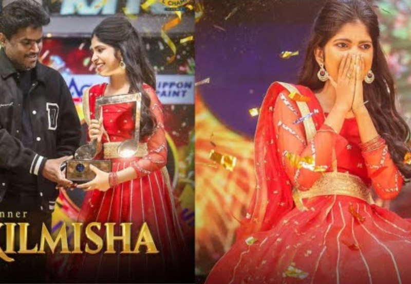 Girl from Sri Lanka wins Indian singing competition
