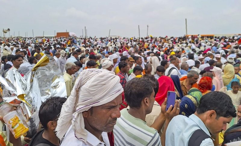 About 87 feared dead in stampede at religious event in India