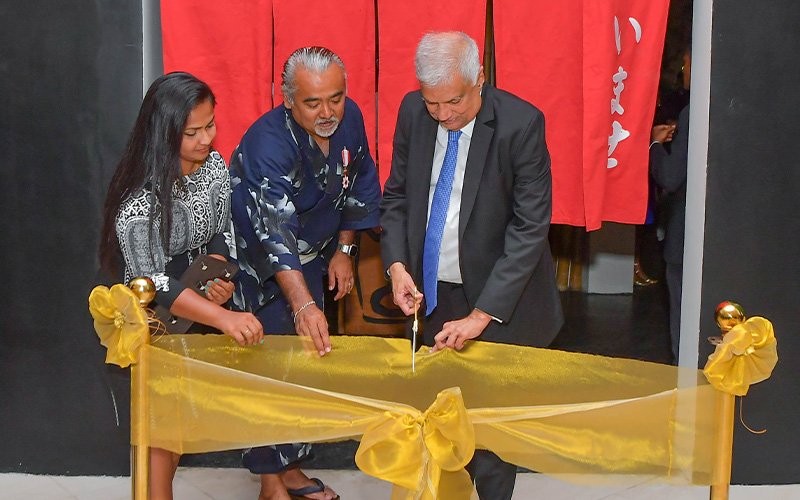 President Declares Open Japanese Restaurant at Port City