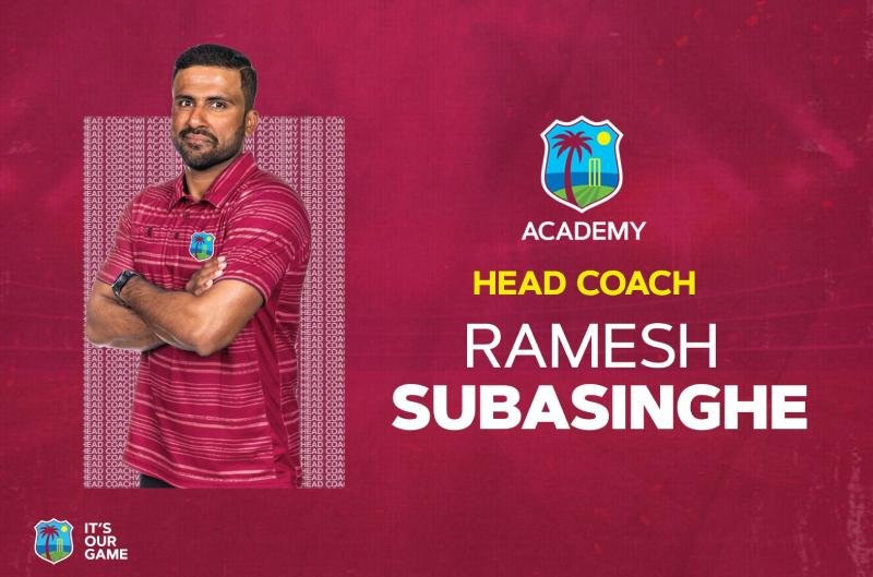 CWI appoint Ramesh Subasinghe as WI Academy head coach