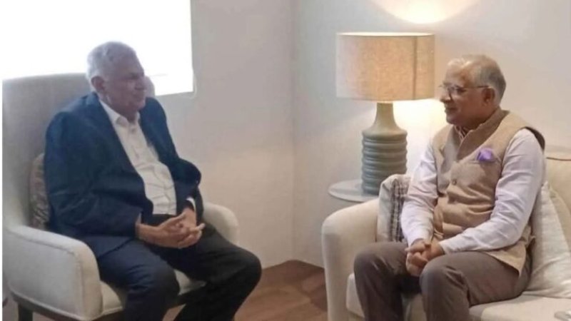 Indian HC meets former President Ranil Wickremesinghe