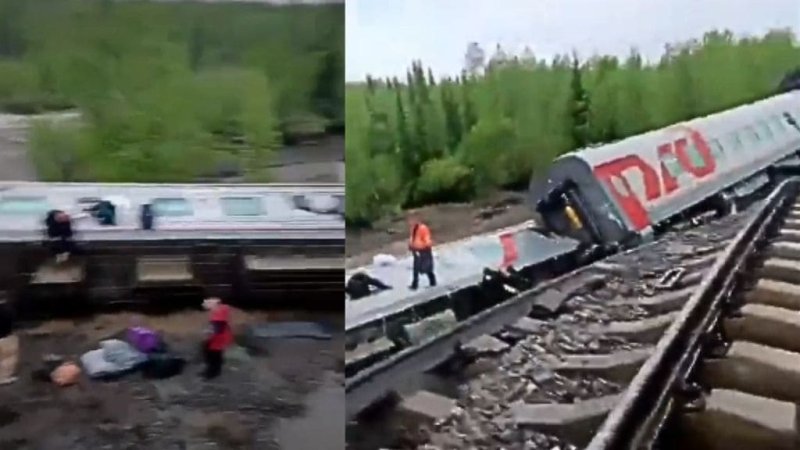 20 Injured in Russia Passenger Train Crash