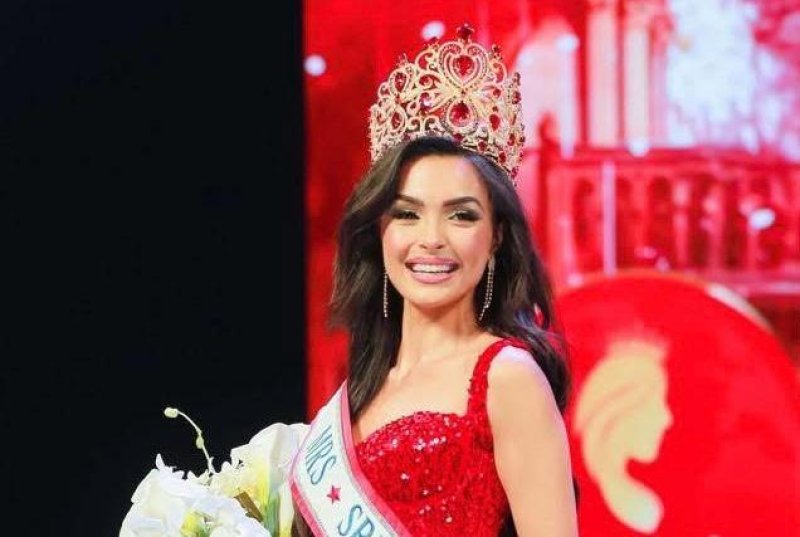 Sabina Yousaf named 2nd uunner-up at Mrs. World 2026