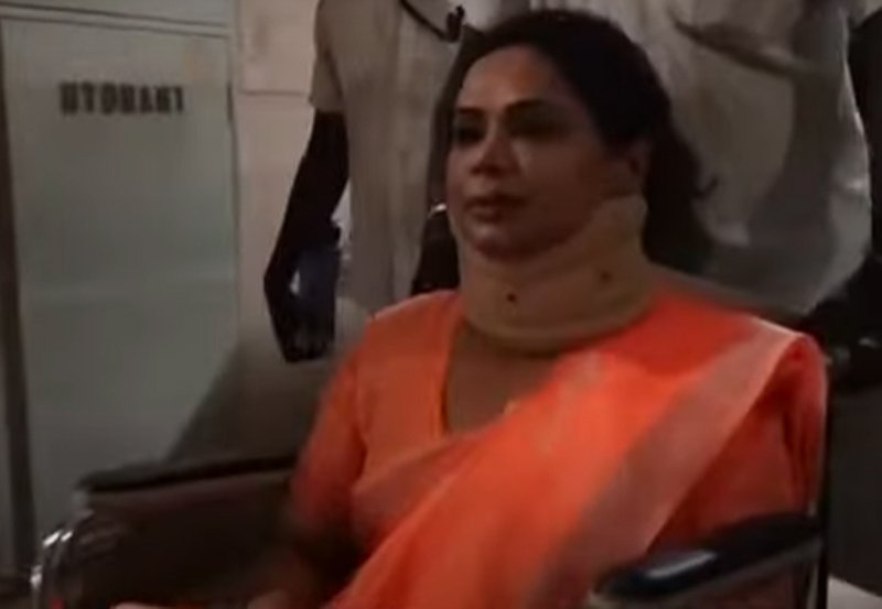 Diana Gamage hospitalized, alleges assault by SJB MP 