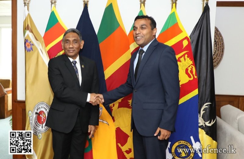 HC of Maldives to Sri Lanka meets State Minister Tennakoon