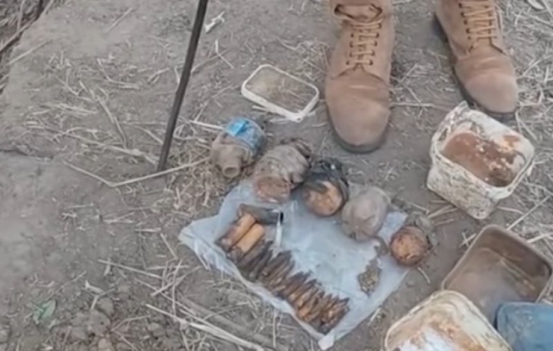Grenades, ammo found at Middeniya drug site
