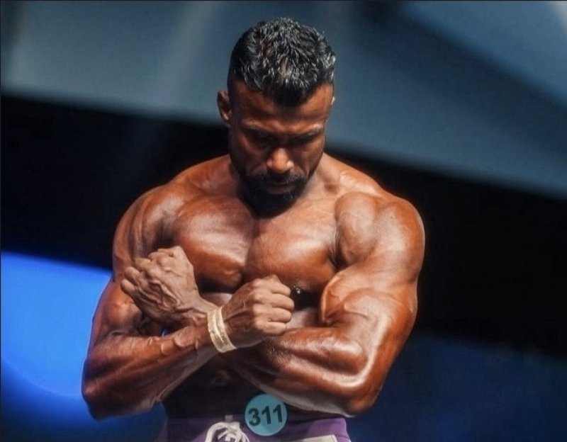 Jagath Gunasekara wins 3rd place at Olympia Amateur Las Vega
