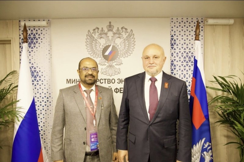 Energy Minister attends Russian Energy Week 2025