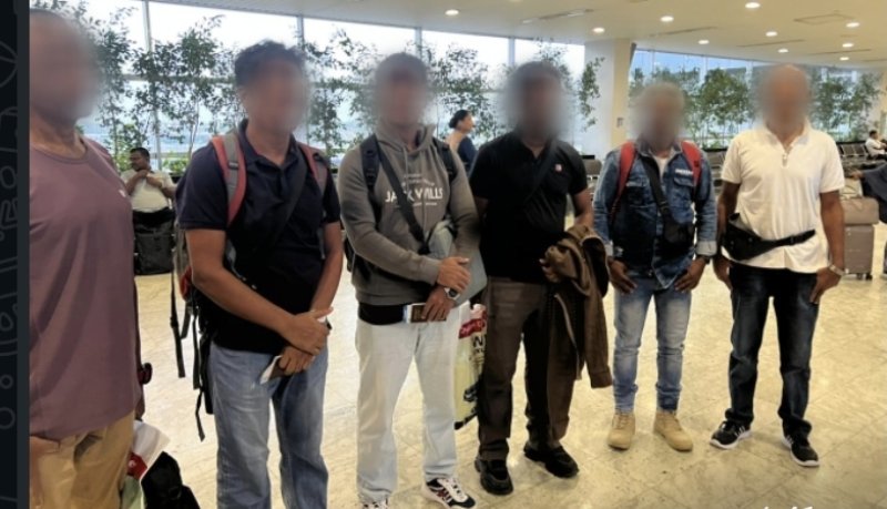 Six Sri Lankan naval personnel freed
