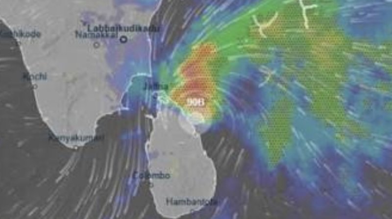 Showers and strong winds expected as depression weakens