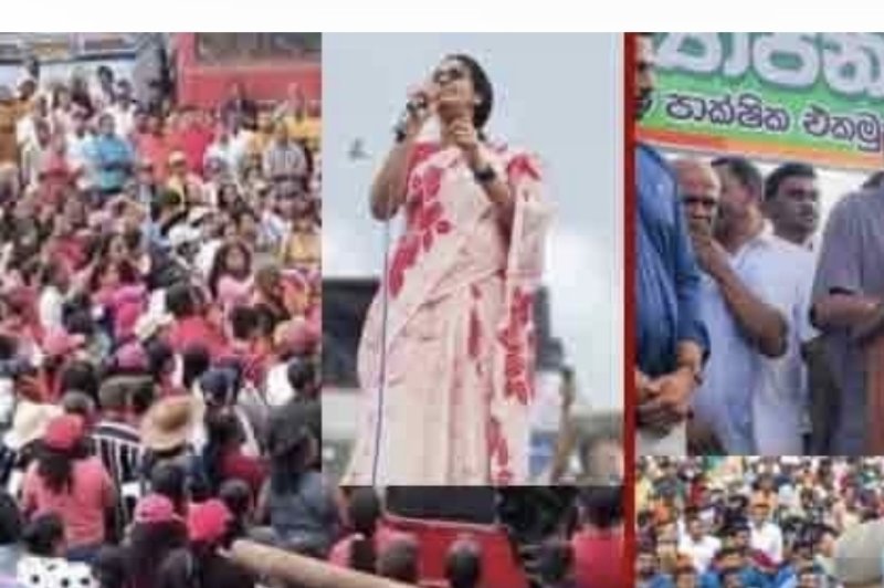 Matugama sees two separate protests on different issues