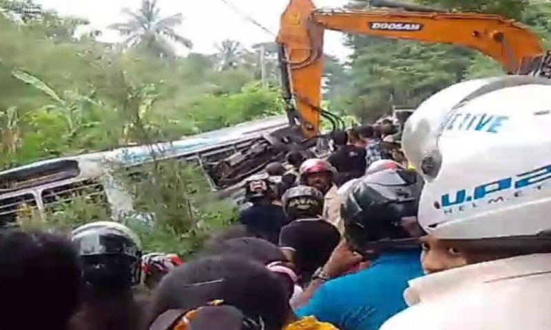 Reckless driving blamed in Thalawa accident; Driver remanded