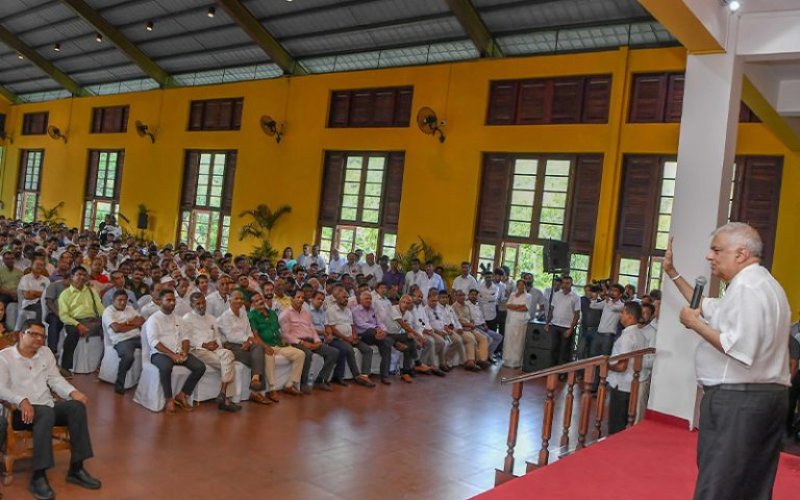 &ldquo;I assumed country&rsquo;s leadership with the legacy of UNP&rdquo;