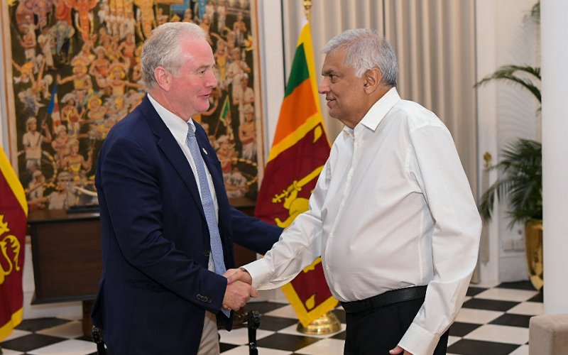 Meeting Between President and US Senator Chris Van Hollen