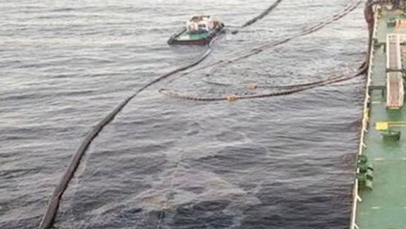 Crude oil pipeline leak reported at Colombo Port