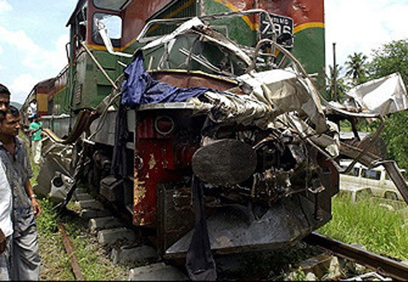 Three Injured in Payagala Train collision