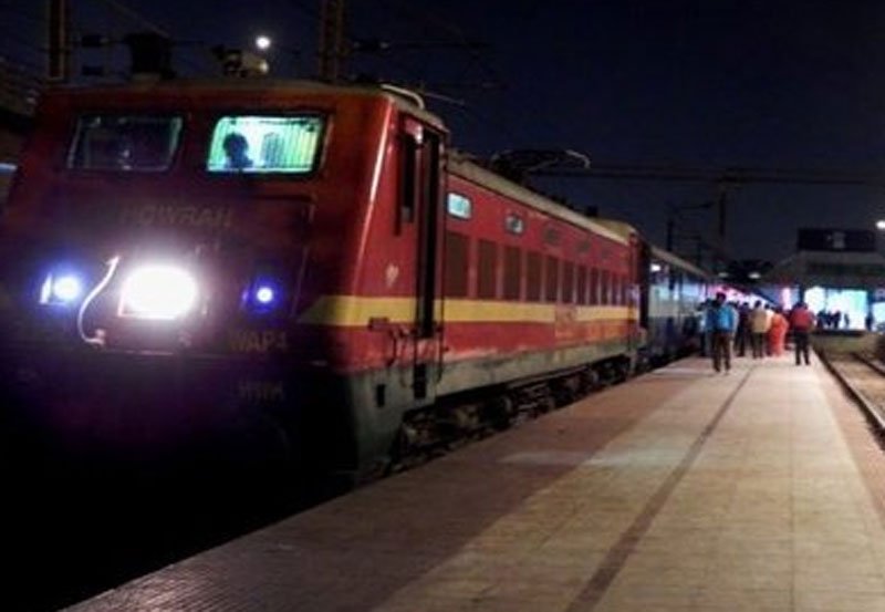 Guard falls off train