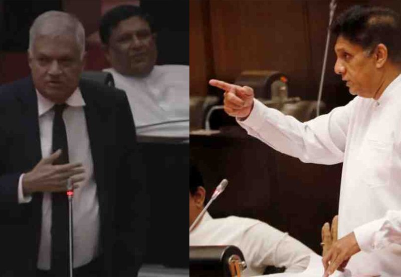 President and Opposition Leader lock horns in Parliament
