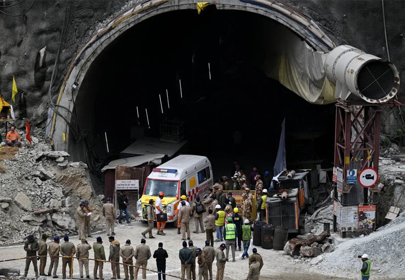 Rescuers reach 41 trapped Indian tunnel workers after 17-day