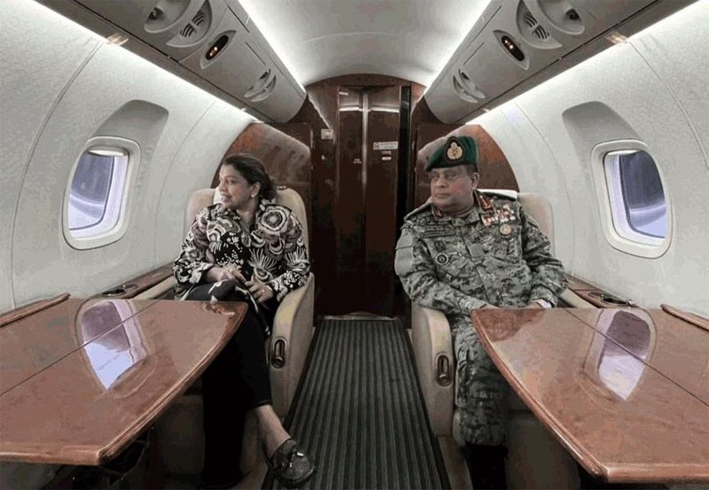 IAF facilitates General Shavendra Silva's VIP travel