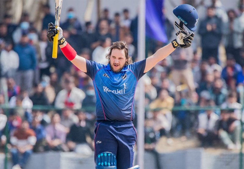 Namibia's Eaton breaks record for fastest-ever T20I ton