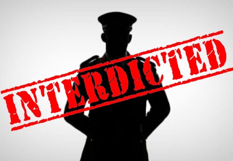 Police constables arrested for bribery, interdicted