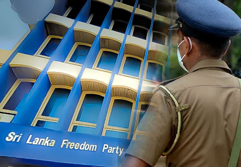 Police deny involvement in SLFP HQ closure