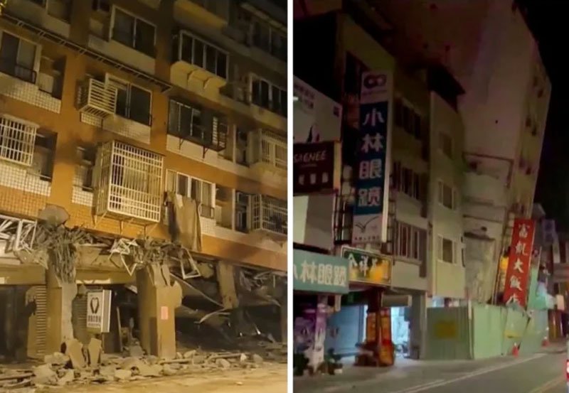 Taiwan rattled by dozens of quakes