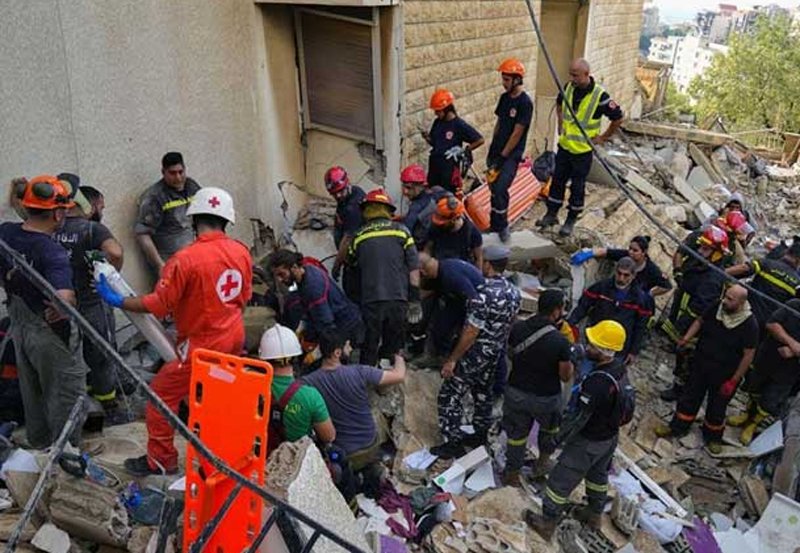 SL woman's body recovered from collapsed building in Lebanon