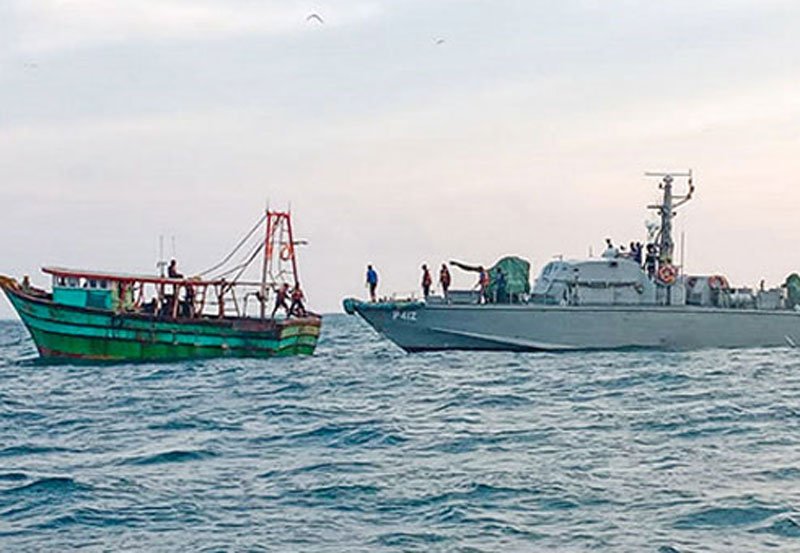 9 Indian fishermen arrested for poaching in SL waters