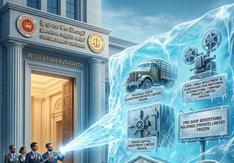 Sri Lanka Central Bank freezes six firms: Here's why