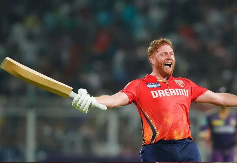 Jonny Bairstow century as Punjab Kings set T20 record