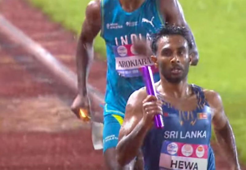 Sri Lanka wins 4X400 relay gold In Thailand