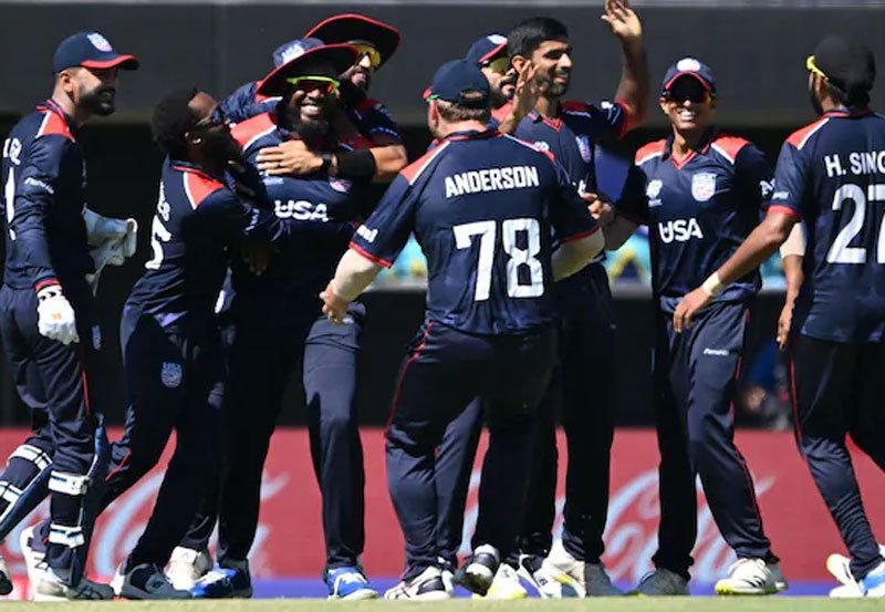 USA stun Pakistan in T20 World Cup super over