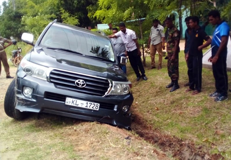 Two MPs escape unharmed in road accidents