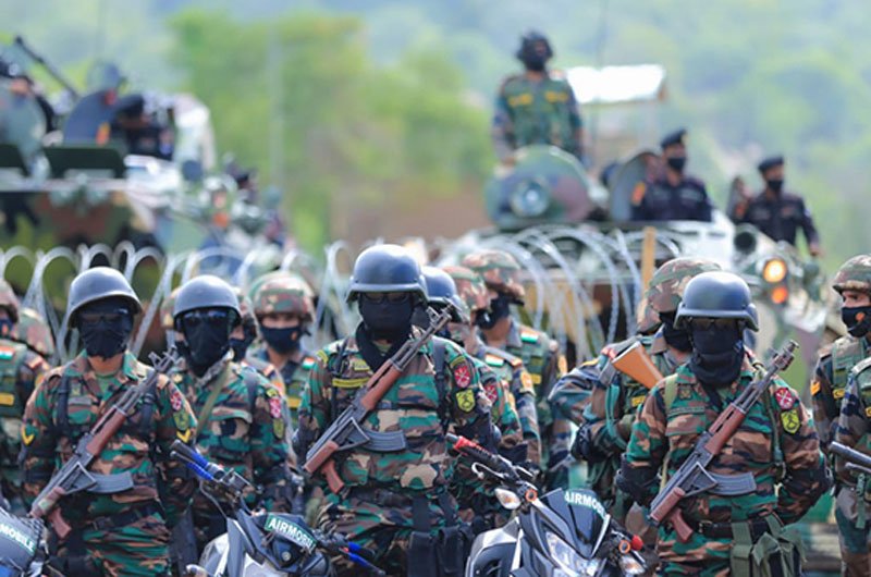 Armed Forces called to maintain the peace