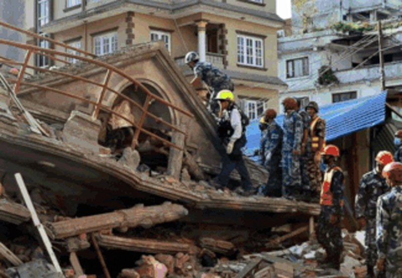Strong quake hits Nepal, death toll rises to 128