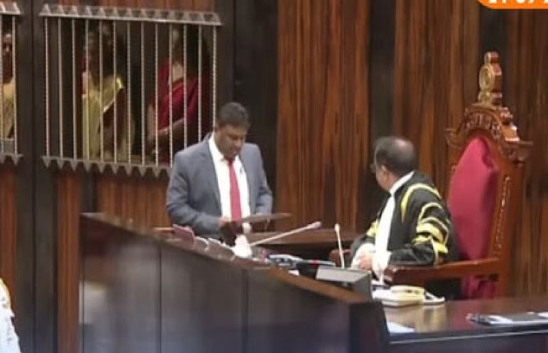 Habib Rifan sworn in as SLMC National List MP