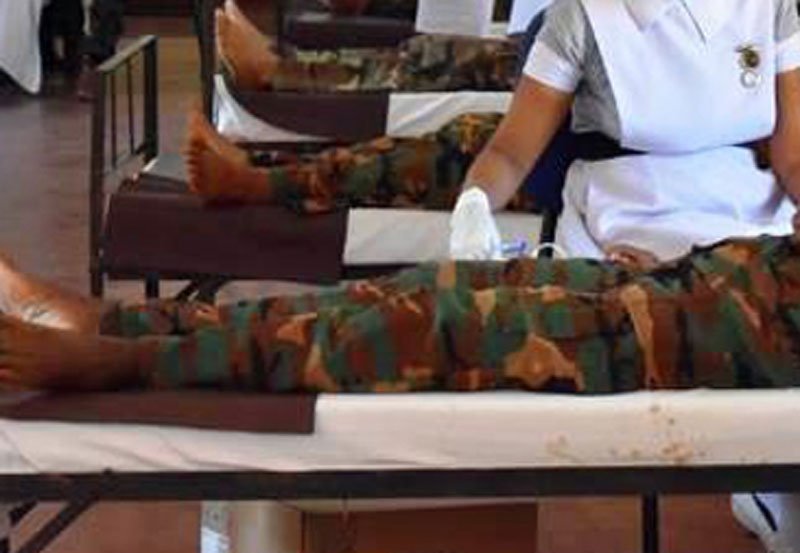 Soldier killed, 9 injured after lorry colided with army cab