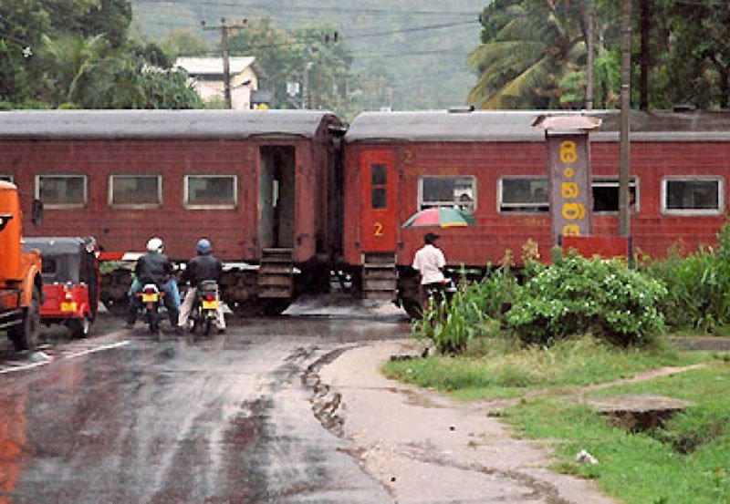 Two killed in car-train collision at railway crossing