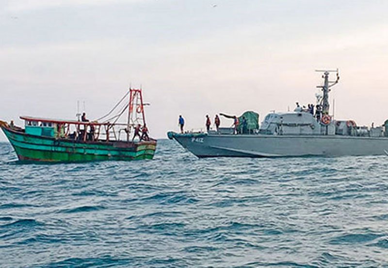 Boat with 2,460 kg of ginger seized in India