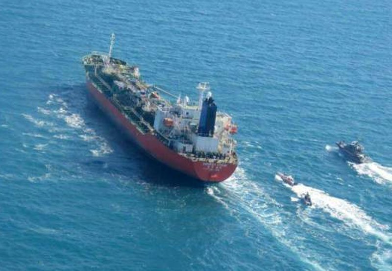 Indian Navy joins search for crew of capsized oil tanker 