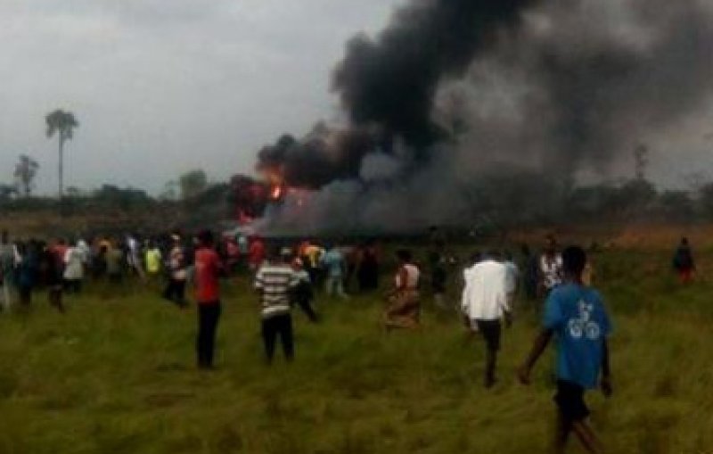 Plane crash in DR Congo kills more than a dozen